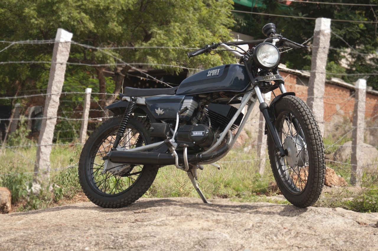 Yamaha Rx100 Tracker By Rtm Motorcycles Secunderabad Telangana