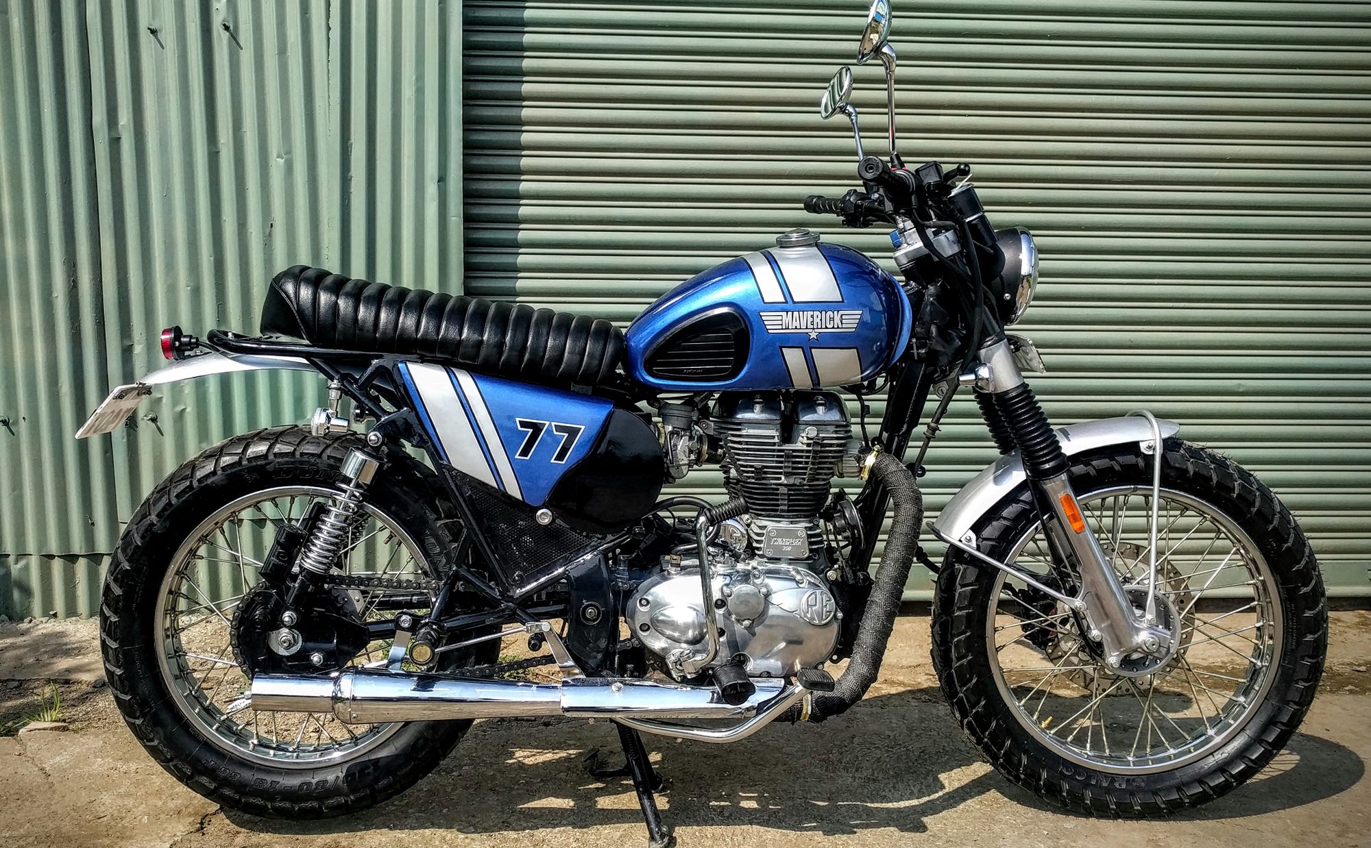 royal enfield 350 scrambler