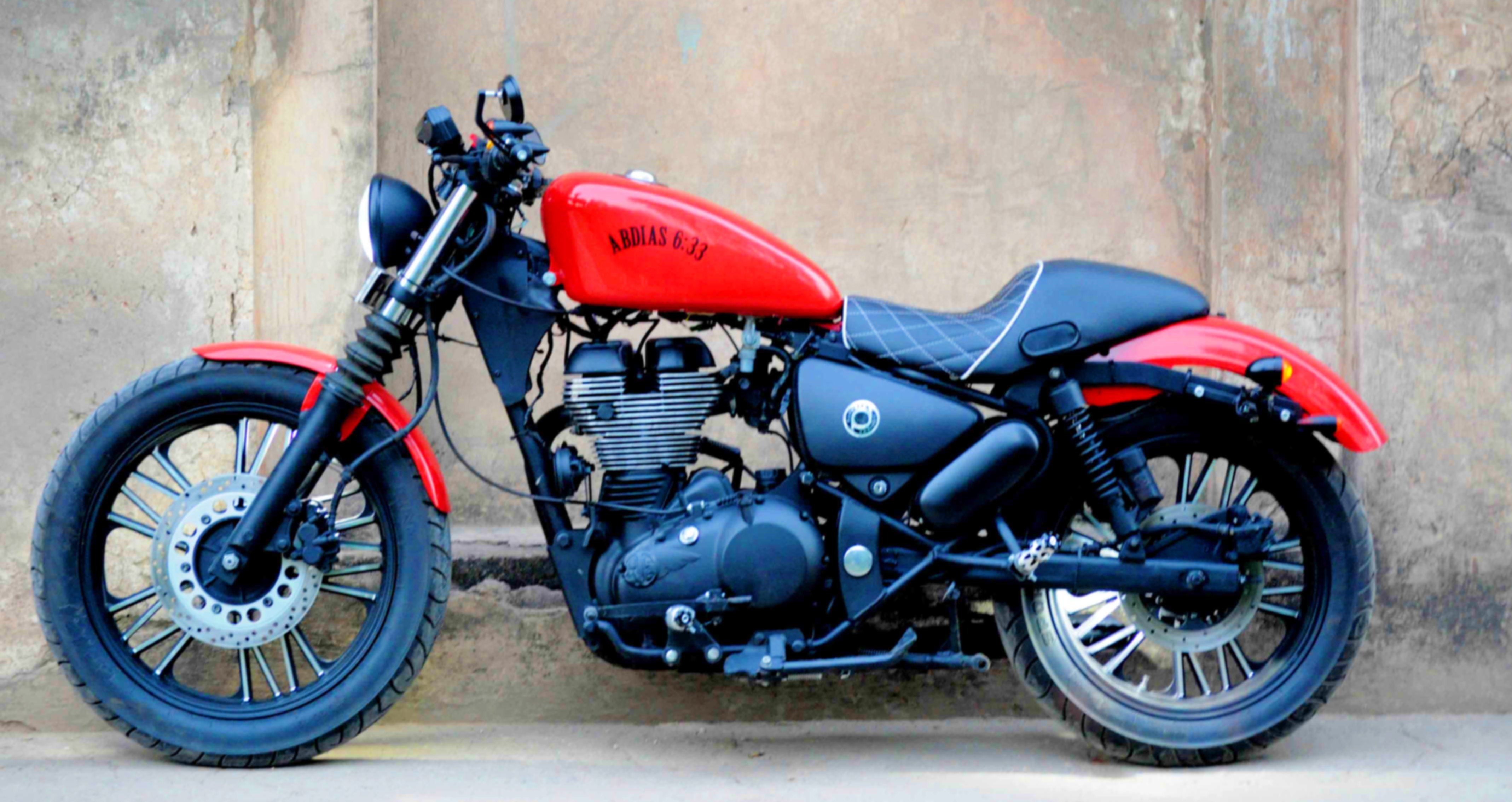 royal enfield thunderbird modified bike