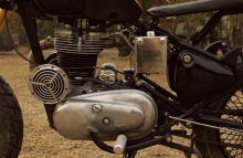 Modified Royal Enfield Scrambler CI Engine ~ Nomad Motorcycles