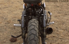 Modified Royal Enfield Scrambler Rear tyre tire~ Nomad Motorcycles