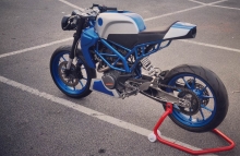 1 KTM Duke Modification Cafe Racer by Inline3 custom Motorcycles