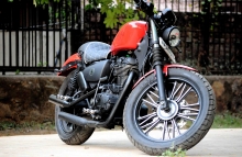 Abdiasc 633 - on a 350cc Thunderbird by Puranam Designs