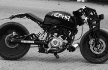 Alpha by The Custom House Bajaj Pulsar 220 Modification