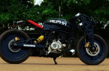 Alpha by The Custom House Bajaj Pulsar 220 Modified