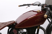 Royal Enfield fuel tank by Bombay Custom Works