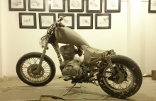 Bobber 53 - Custom Royal Enfield Electra by Ornithopter Making