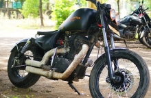 Bobber 53 - Custom Royal Enfield Electra by Ornithopter