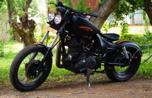 Bobber 53 - Modified Royal Enfield Electra by Ornithopter