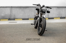 Brat-bob Style motorcycle in India