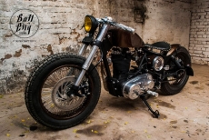 2004 Royal Enfield Electra Bobber by Bull City Customs