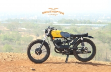 Scrambler Yamaha RX 100 ~ Ornithopter Moto Design