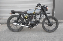 Hero Honda 100 cc tracker ~ by Ayas Custom Motorcycle