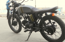 tracker motorcycle modification ~ by Ayas Custom Motorcycle
