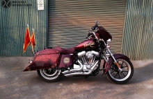 Jagdamb - Indian Bagger Modified Harley Davidson Superlow