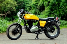 Jedi_customs_Royal_Enfield_Eectra_Modified_Cafe_Racer