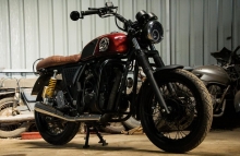 Royal Enfield Continental GT Cafe Racer ALternation by Eimor Customs
