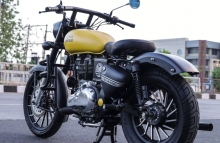 Yellow Royal Enfield Classic by ParPin’s Garage