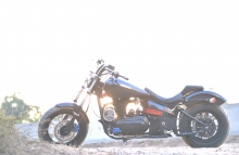 Modified Royal Enfield Chopper Gujrat Patil Motorcycle PMS Motorcycle