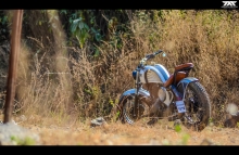 Raudra Custom Royal Enfield Thunderird Bobber by Maratha Motorcycles