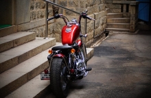 Red Baron - 500cc Royal Enfield by Bulleteer Customs