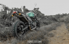 Modified Royal Enfield Himalayan by GRID7 Customs