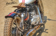 Royal Enfield beach tracker by Inline3 Custom Motorcycles