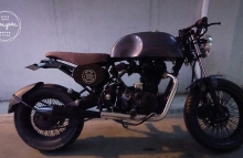 Royal Enfield Cafe racer modified
