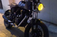 Royal Enfield Thunderbird Modification cafe racer India Gear Gear Motorcycles Bengalore