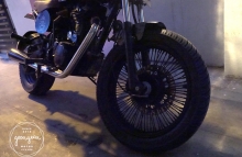 Royal Enfield Thunderbird convert cafe racer Gear Gear Motorcycles Bengalore