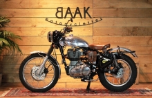 royal-enfield-trial-classic-scrambler by BAAK Motocyclette France