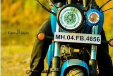 Dual Headlight Modified Royal Enfield Classic by Maratha Motorcycles