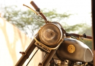 Sisaka Custom Motorcycles Royal Enfield Bullet Modified