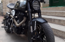 Steroid 540 by Bulleteer Customs - Royal Enfield Classic 500 154kmph top speed