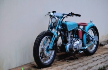 Vintage Puranam Design Bike Motorcycle Modification