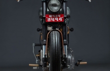 Custom Royal Enfield Old Cast Iron 350cc Modification RS Moto