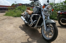 Modified Muscular Harley Davidson street 750 by Dochaki Designs