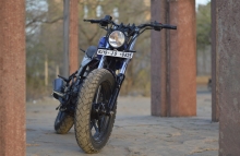 The Hustler Moto bike modification in India