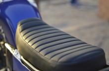 Yamaha FZ scrambler seat modification