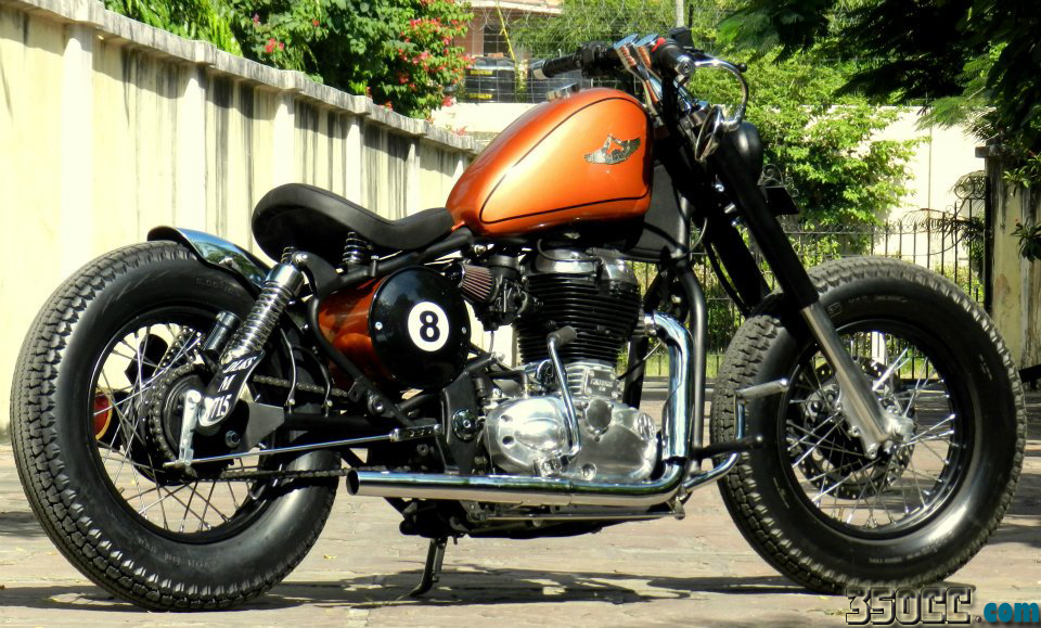 8-ball-rajputana-custom-motorcycle-bobber-using-royal-enfield-india15 ...