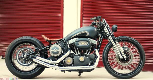 Harley Davidson 48 Rajmata by Rajputana Customs