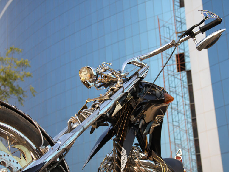 Spider, the amazing transformation of a Royal Enfield