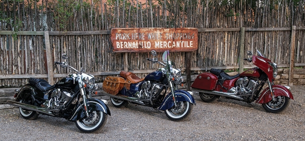 All three Indian Motorcycle