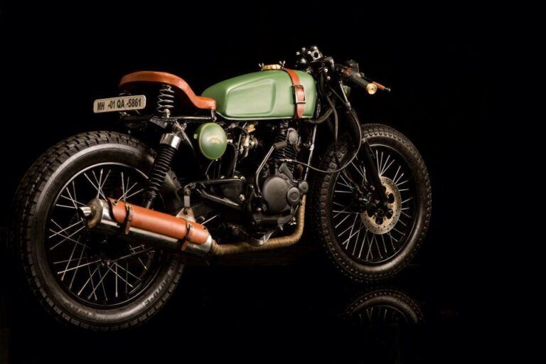 Bombay Custom Works Pulsar Cafe Racer O-Four gets a new life