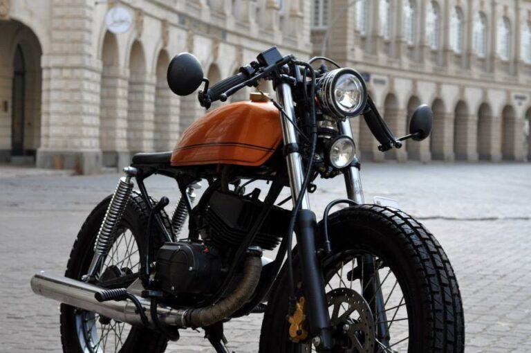 Yamaha 135 Cafe Racer by Bombay Custom Works