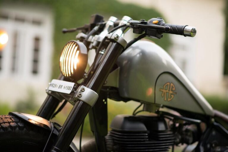 Royal Enfield Bobber ~Matilda by Rajputana Custom Motorcycle