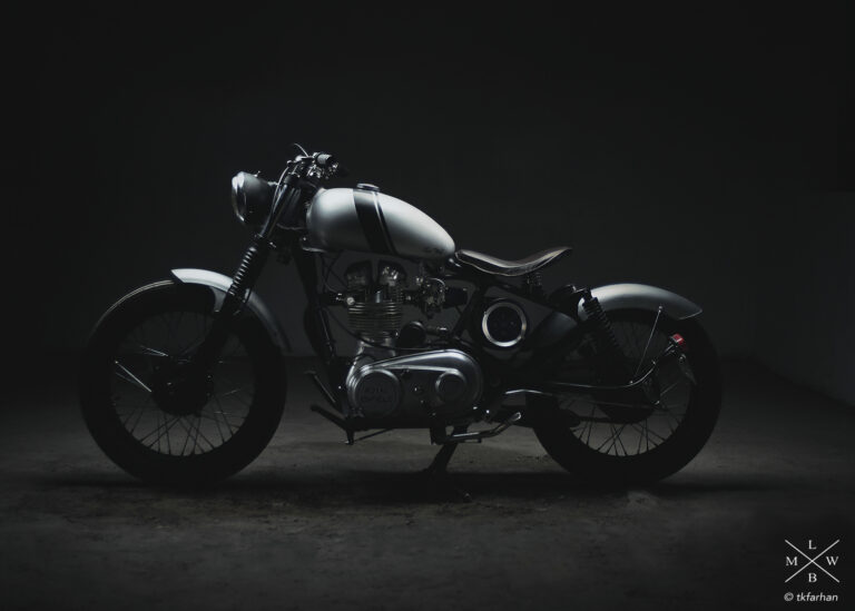 Bobber Royal Enfield by Lone Wolf Bespoke Motorcycles