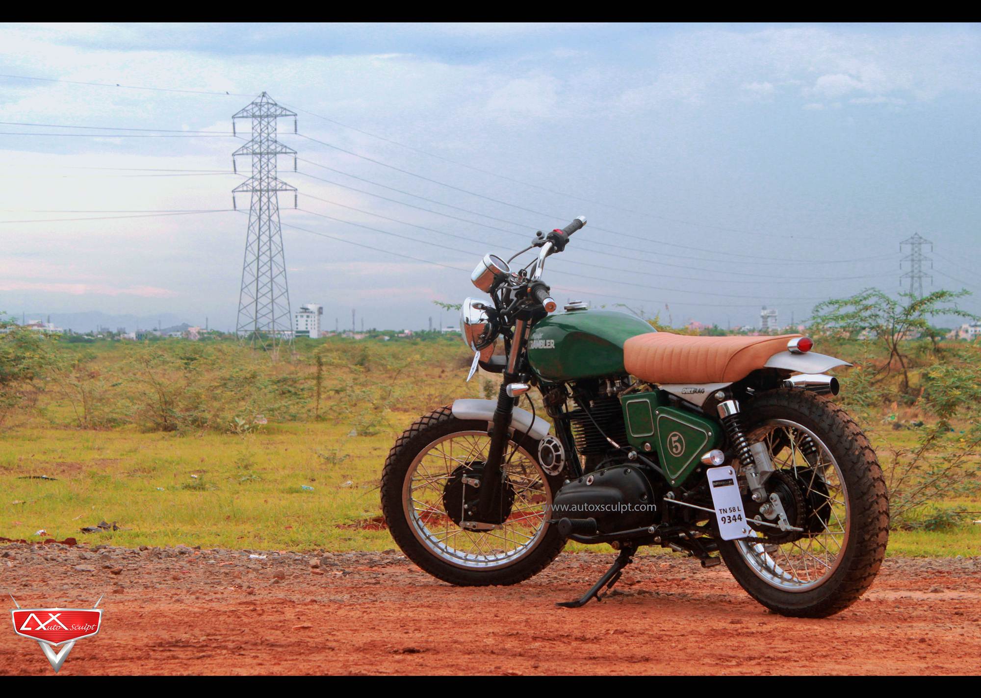 Electra converted to Scrambler by AutoXsculpt