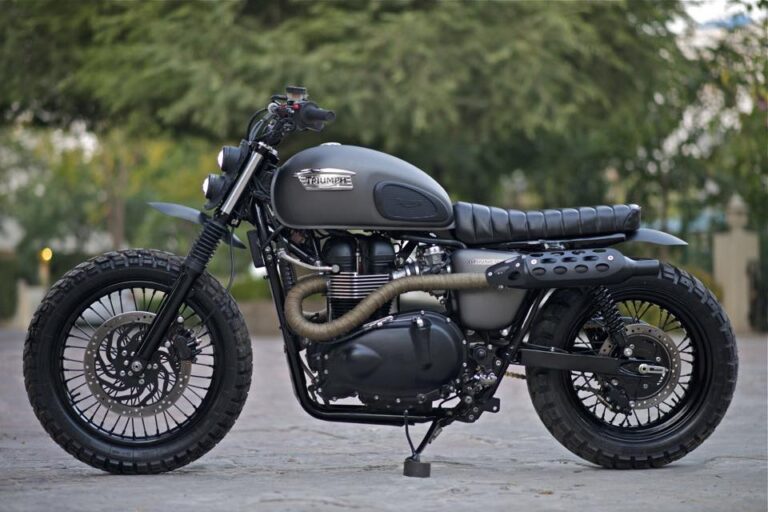 Triumph Bonneville Scrambler ~ Rajputana Custom Motorcycles