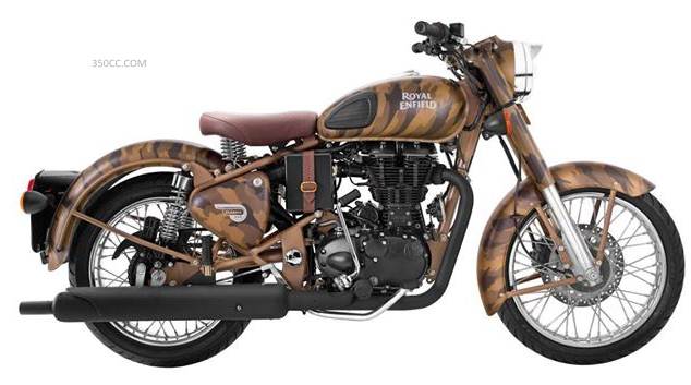 Royal Enfield to launch limited edition camouflage Desert Storm Despatch 500